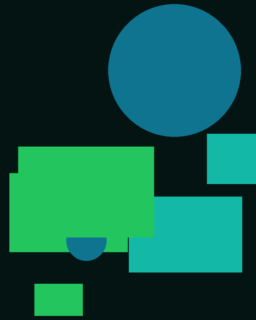Emerald forest light